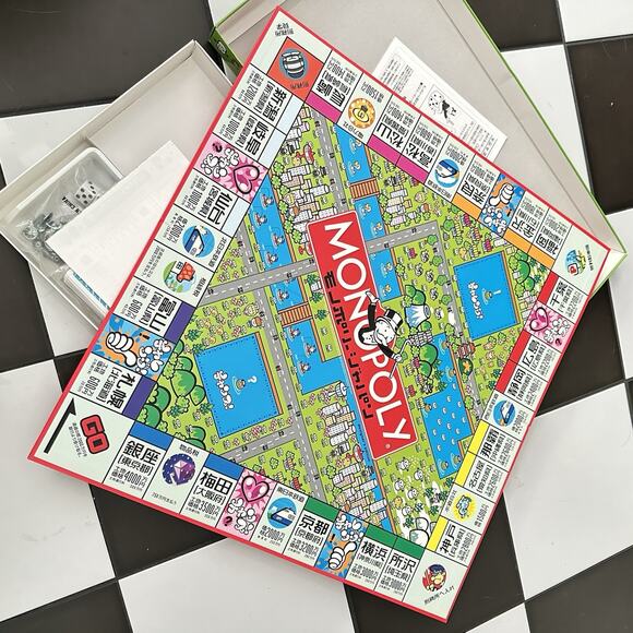 MONOPOLY Japanese Designer Edition Board Game TOMY New - Picture 7 of 14